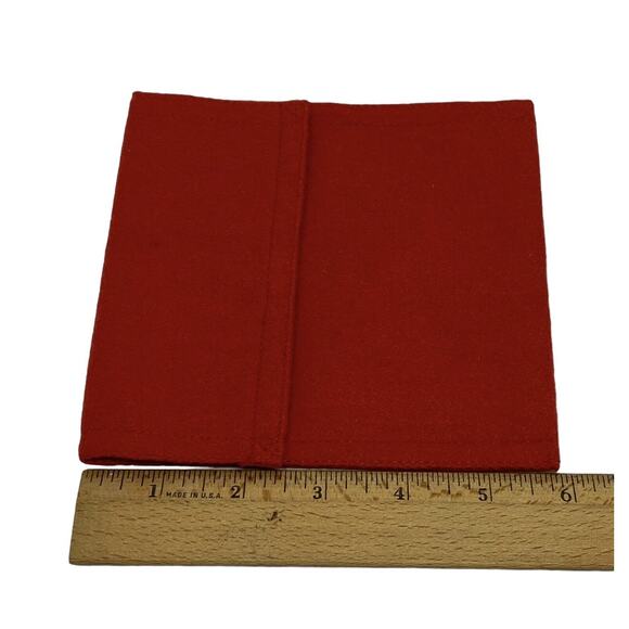 New Red Velvet Snap Button Gift Bag Jewelry Bag Packaging Bag Storage Pouch - Picture 10 of 11